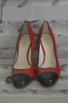 Calvin Klein - Red, Black & Tan Wedges - Size 10